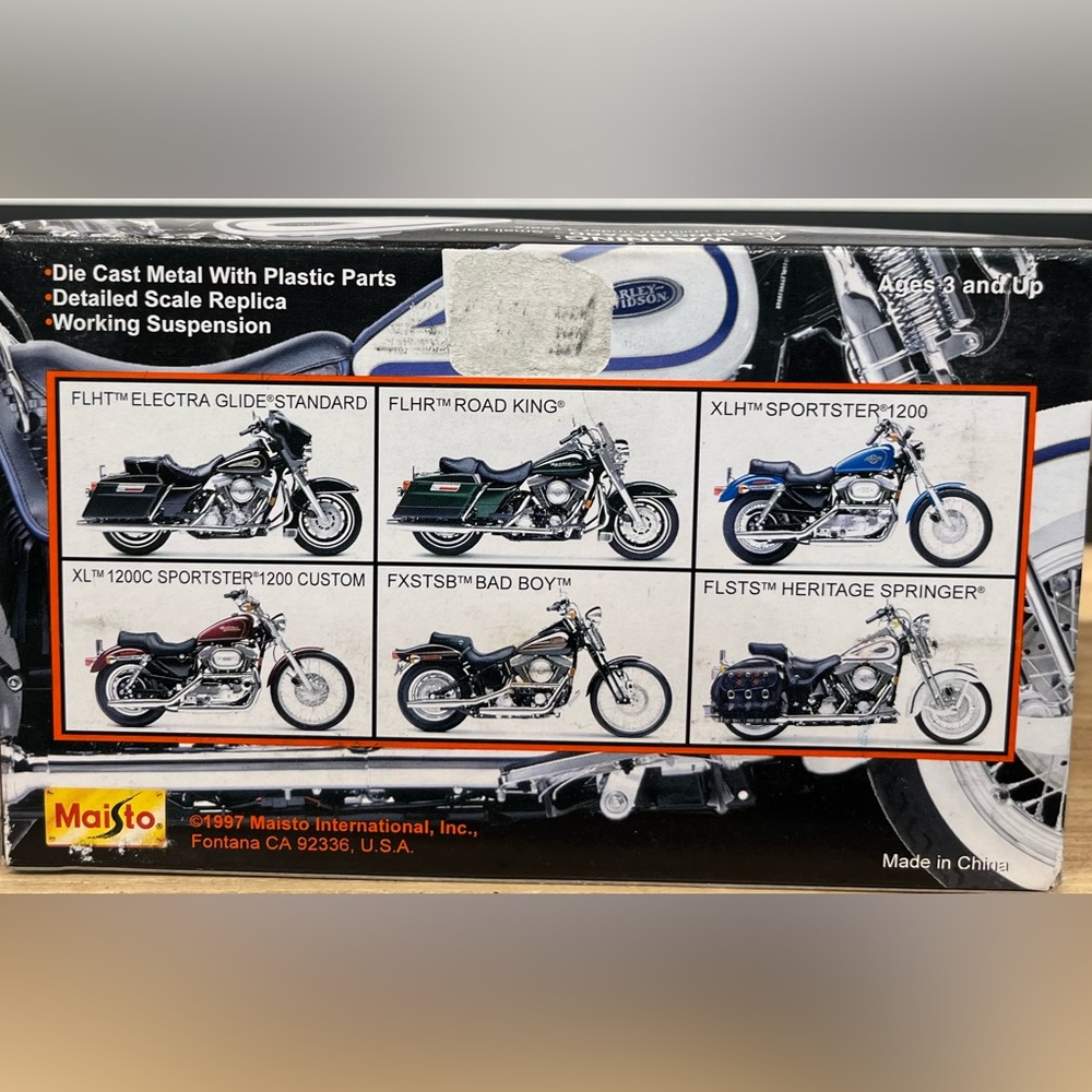 Harley-Davidson Sportster die-cast replica - Picture 4 of 4
